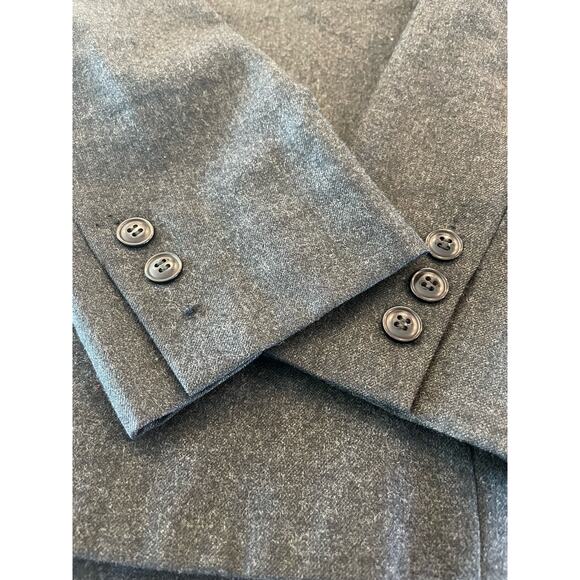 VTG Richtone  100% wool charcoal ladies jacket 10 - Picture 8 of 9